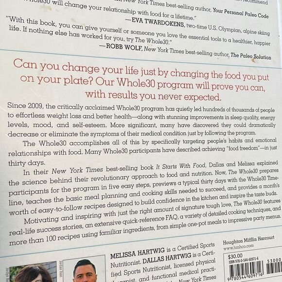 The Whole 30 The 30 Day Guide to Total Health and Food Freedom - Picture 13 of 13